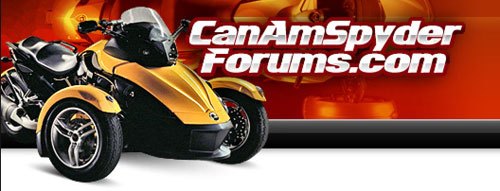 can am spyder forums are full of spyder talk