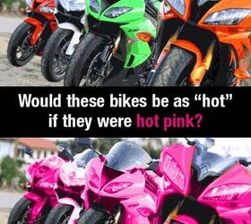 What's the Deal With All Those Pink Motorcycles?