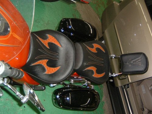rich s custom motorcycle seats video