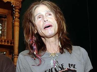 aerosmith s steven tyler falls off the stage at sturgis video