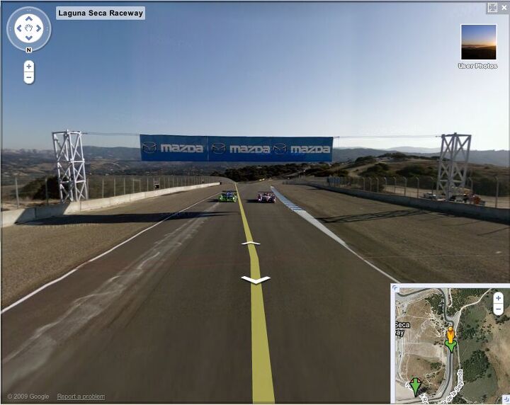 google street view drives laguna seca raceway