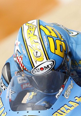 best helmet designs from the 2009 motogp season