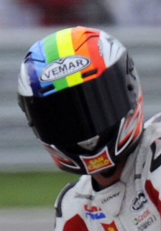 best helmet designs from the 2009 motogp season