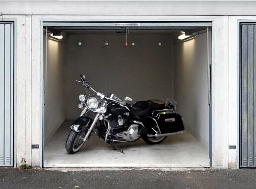 style your garage with a harley