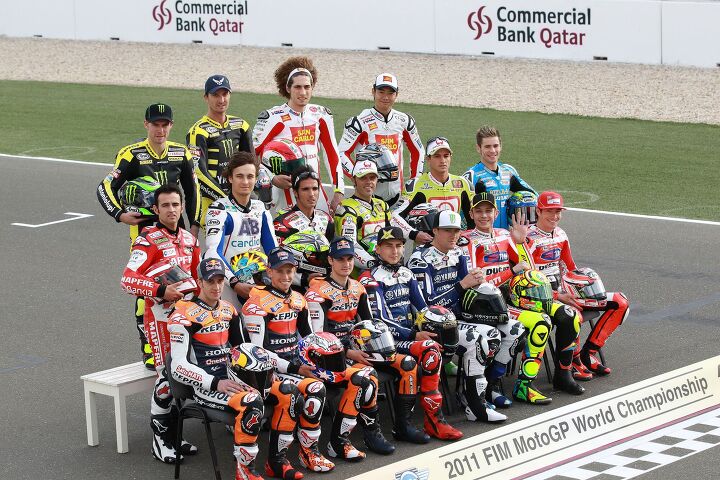 MotoGP rider line-up, Qatar MotoGP 2011