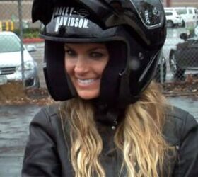 Marisa Miller Takes Harley-Davidson Rider's Edge Training [Video]