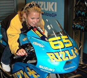 Elena Myers to Ride Suzuki GSV-R MotoGP Bike at Indianapolis Motor Speedway