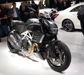 Ducati Diavel AMG Special Edition Live at the 2011 Frankfurt Auto Show