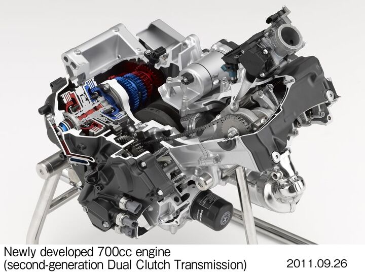 2012 honda integra announced all new 670cc engine with dual clutch transmission