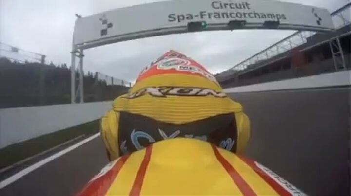 hot lap around spa francorchamps with xavier simeon