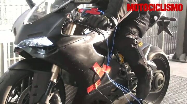 ducati 1199 panigale on the dyno