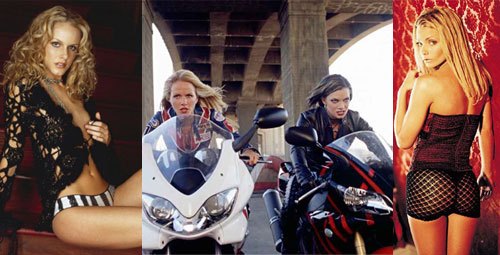 top ten hottest biker movie women video