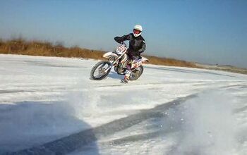 Riding KTMs on Ice – Video