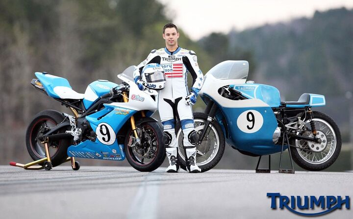 latus motors reveals gary nixon tribute livery for triumph daytona 675r ama race bike