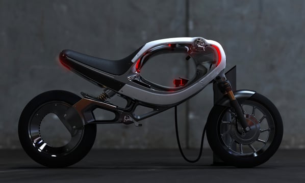 frog ebike the electric successor to 1985 frog fz750 concept