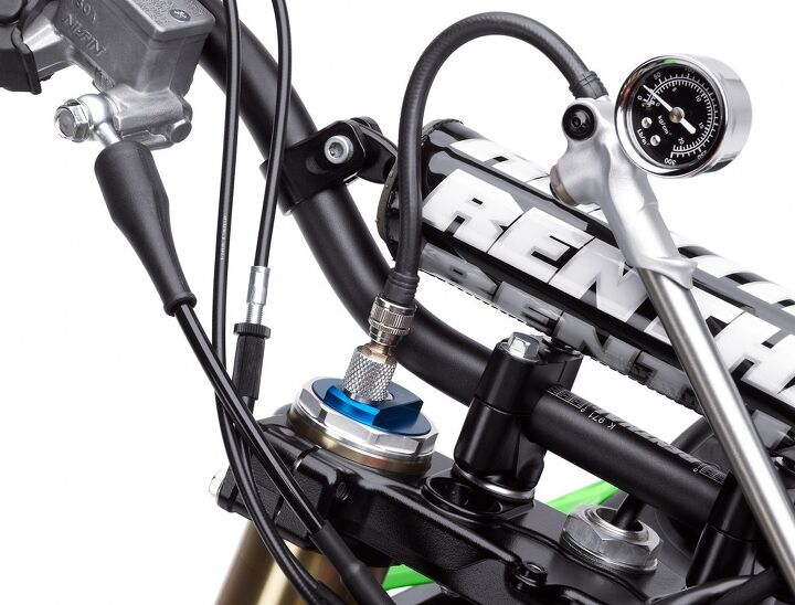 2013 kawasaki kx motocross bikes revealed air forks for kx450f