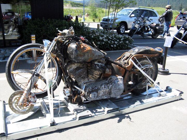 tsunami surviving harley davidson from japan headed for museum