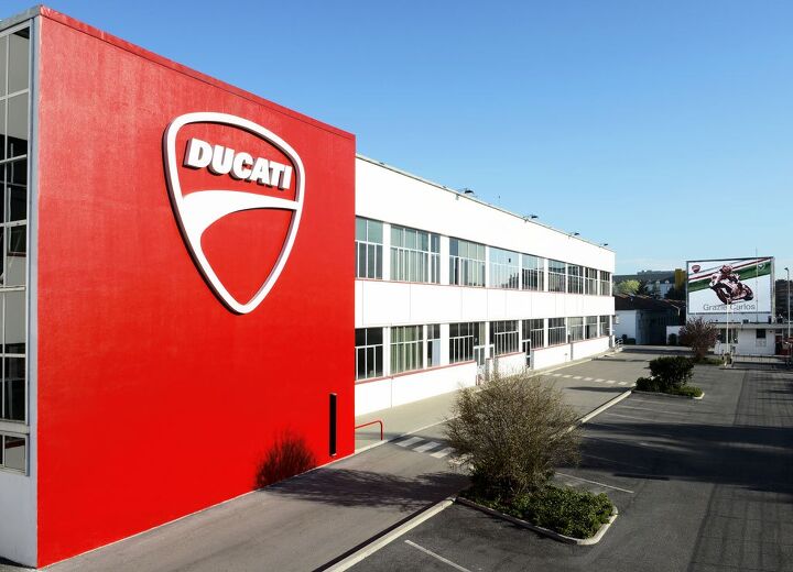 ducati temporarily suspends production after second earthquake
