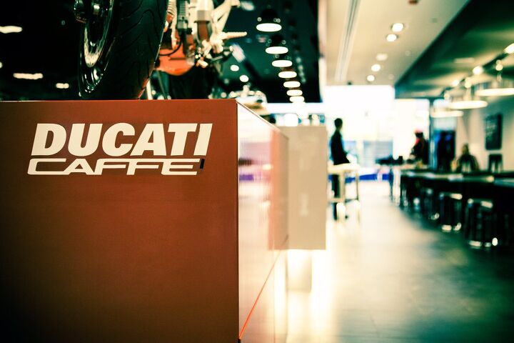 cappuccinos in the desert ducati opens high end lounge in dubai