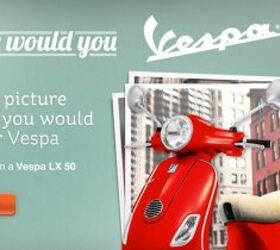 Vespa Photo Contest Will Award Winner A New Vespa LX 50 Scooter