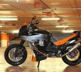 Ghezzi-Brian V-Twin Motard Kit for Moto Guzzi Griso Featuring