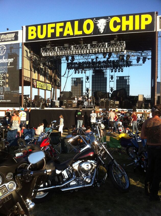 Where else on earth can you ride your bike into a concert? Nowhere!