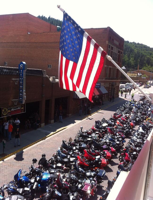 The Legends Ride in Deadwood had a strong showing.