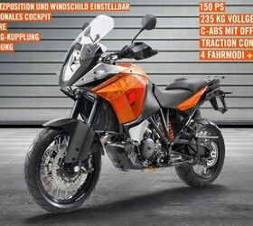2013 KTM 1190 Adventure Revealed in Leaked Brochure