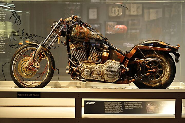 harley davdison museum opens tsunami motorcycle exhibit