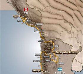 2013 Dakar Rally Route Announced