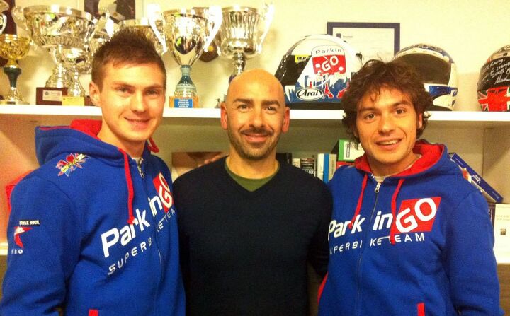 parkingo selects rolfo and iddon to ride mv agusta f3 675 in world supersport
