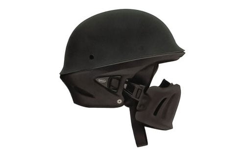 2008 bell half helmet Rogue Solid Face Motorcycle Wireless (WW) communication system. Bell Pit Boss Helmet Reviews
