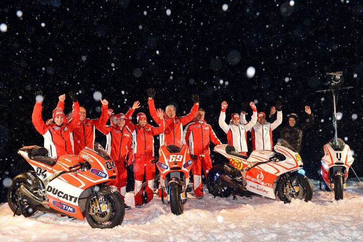 ducati desmosedici gp13 motogp racebikes revealed at wrooom 2013