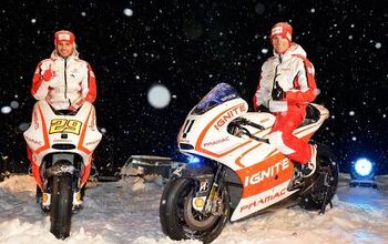 Ducati Desmosedici GP13 MotoGP Racebikes Revealed at Wrooom 2013