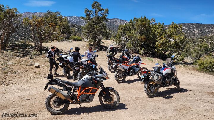 Group rides with people you just met (and indirectly sold your old bike to) are what adventure rallies are all about. Dusty Lizard photo by Ryan Adams.
