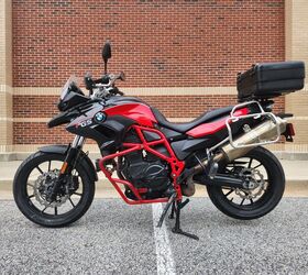 BMW F700GS Set Up for Long Adventures