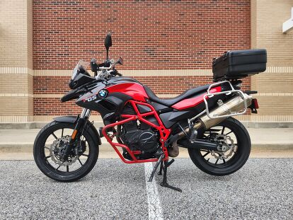 BMW F700GS Set Up for Long Adventures