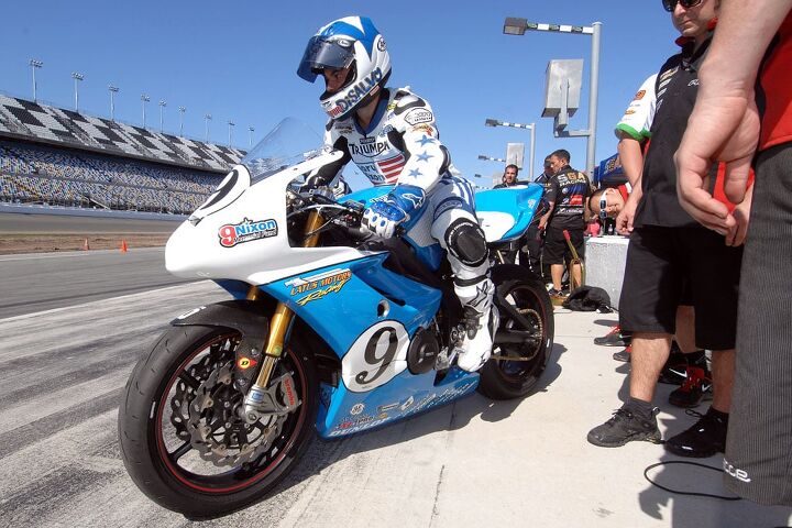 disalvo myers and riedmann to ride triumph d675r for daytona 200