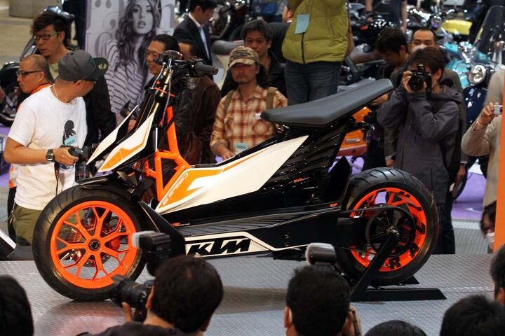ktm e speed electric scooter concept revealed in tokyo