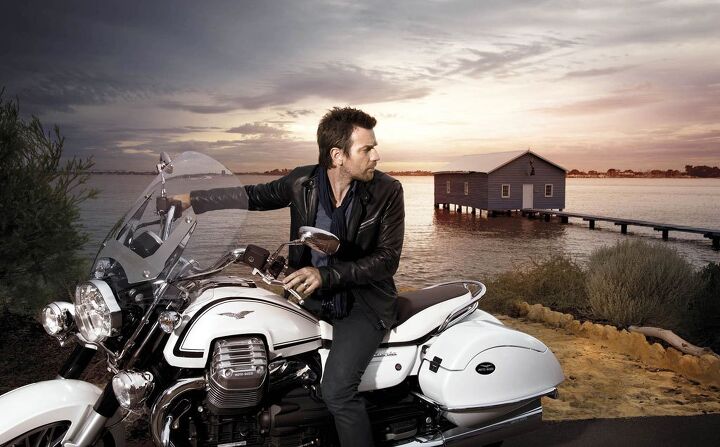 ewan mcgregor stars in ad campaign for 2013 moto guzzi california 1400
