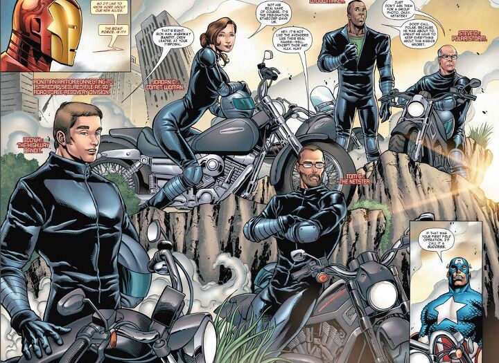 harley davidson and marvel comics team up again for iron man 3