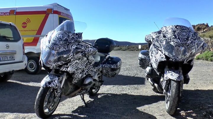 spy video provides up close look at 2014 bmw r1200rt r1200gt