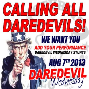 calling all daredevils daredevil wednesday added to sturgis buffalo chip