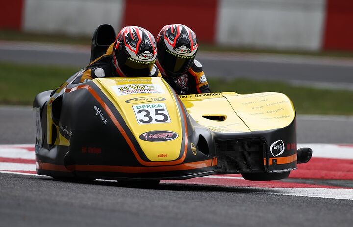 Sidecar Racing Helmet Under the Skin of a KTM RC8 R-Powered Sidecar Racer | Motorcycle.com