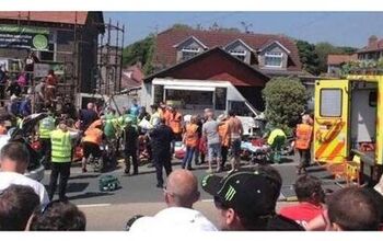 BREAKING – Eleven Spectators Injured in Isle of Man Senior TT Crash