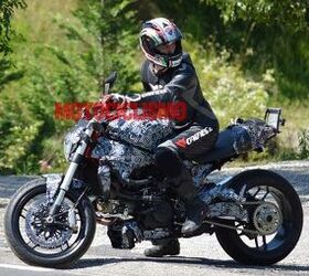 2014 Ducati Monster 1198 Spied