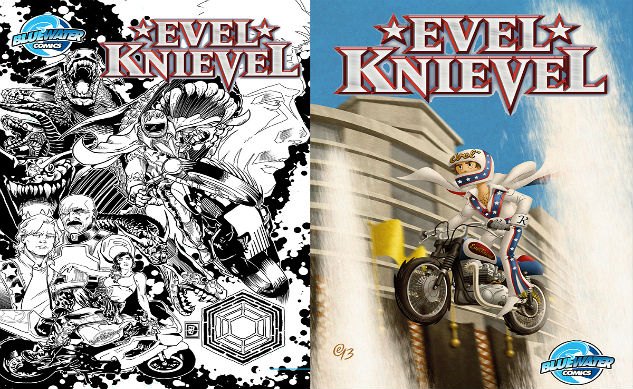 evel knievel comic books graphic novel set for release