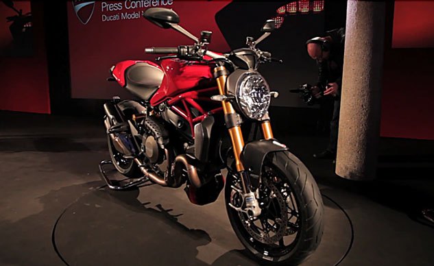 eicma 2013 2014 ducati monster 1200 first impressions video