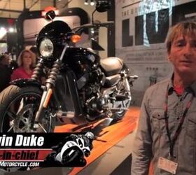 EICMA 2013: Harley-Davidson Revolution X Street 750 & 500 First Impressions Video