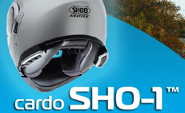 EICMA 2013: SHOEI and Cardo Announce High-end Communication System | Motorcycle.com EICMA 2013: SHOEI and Cardo Announce High-end Communication System | Motorcycle.com